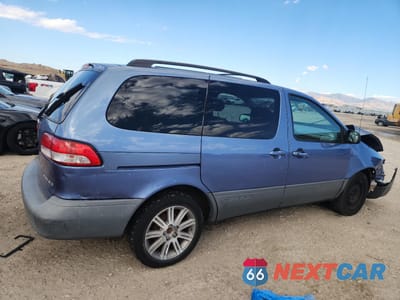 Trzecie zdjęcie samochodu z tyłu: 2003 TOYOTA SIENNA CE VIN:4T3ZF19C93U527432 - miniatura