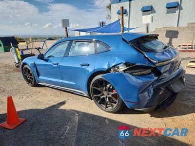 Drugie zdjęcie samochodu z przodu: 2023 PORSCHE TAYCAN GTS SPORT TURISMO VIN:WP0CD2Y15PSA90273 - miniatura