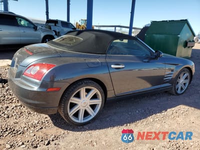 Trzecie zdjęcie samochodu z tyłu: 2006 CHRYSLER CROSSFIRE LIMITED VIN:1C3AN65L86X068272 - miniatura
