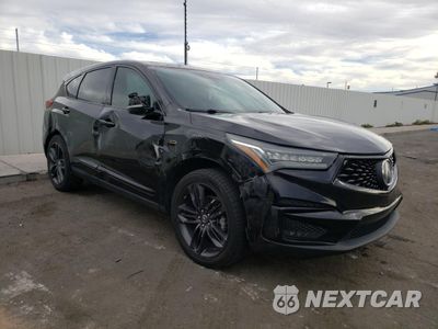 Czwarte zdjęcie samochodu z boku: 2019 ACURA RDX A-SPEC VIN:5J8TC1H61KL020022 - miniatura