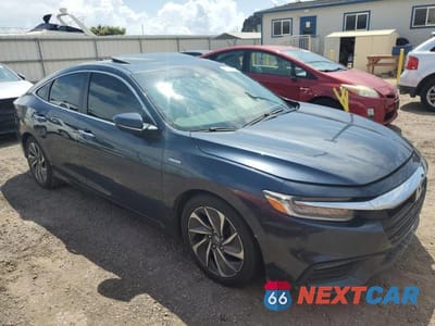 Czwarte zdjęcie samochodu z boku: 2021 HONDA INSIGHT TOURING VIN:19XZE4F95ME004760 - miniatura