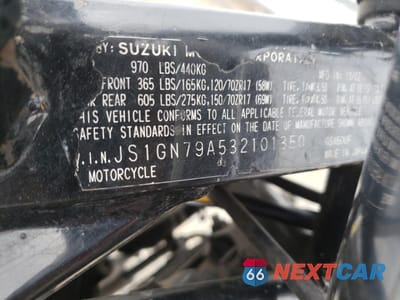 Zdjęcie 8 z 8 samochodu: 2003 SUZUKI GSX600 F VIN:JS1GN79A532101350 - miniatura