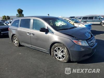 Czwarte zdjęcie samochodu z boku: 2012 HONDA ODYSSEY EX VIN:5FNRL5H46CB144869 - miniatura