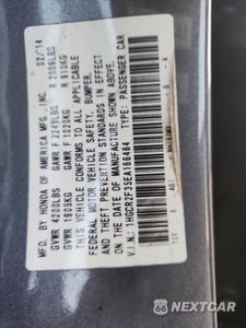 Zdjęcie 12 z 14 samochodu: 2014 HONDA ACCORD LX VIN:1HGCR2F35EA166484 - miniatura