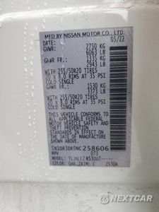 Zdjęcie 13 z 13 samochodu: 2022 NISSAN PATHFINDER PLATINUM VIN:5N1DR3DK0NC258606 - miniatura