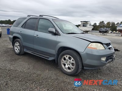 Czwarte zdjęcie samochodu z boku: 2001 ACURA MDX TOURING VIN:2HNYD18631H513854 - miniatura