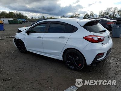 Drugie zdjęcie samochodu z przodu: 2018 CHEVROLET CRUZE LT VIN:3G1BE6SM0JS652861 - miniatura