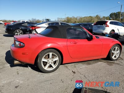 Trzecie zdjęcie samochodu z tyłu: 2006 MAZDA MX-5 MIATA VIN:JM1NC25F160111087 - miniatura