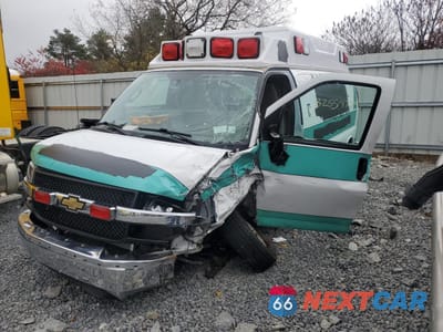 2022 CHEVROLET EXPRESS G3500 1GBZGHC74N1236103 - główne zdjęcie licytacji z USA - miniatura