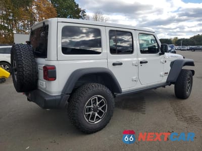 Trzecie zdjęcie samochodu z tyłu: 2025 JEEP WRANGLER RUBICON VIN:1C4PJXFN8SW531504 - miniatura