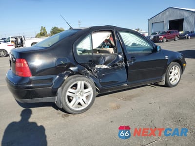 Trzecie zdjęcie samochodu z tyłu: 2001 VOLKSWAGEN JETTA WOLFSBURG VIN:3VWPD69M81M127621 - miniatura