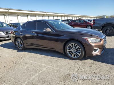 Czwarte zdjęcie samochodu z boku: 2020 INFINITI Q50 PURE VIN:JN1EV7AR4LM250435 - miniatura