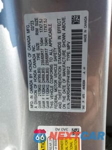 Zdjęcie 13 z 13 samochodu: 2023 HONDA CR-V LX VIN:2HKRS4H21PH416912 - miniatura