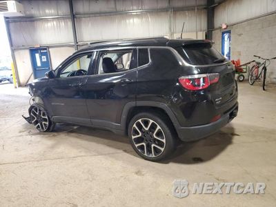 Drugie zdjęcie samochodu z przodu: 2017 JEEP COMPASS LIMITED VIN:3C4NJDCB2HT647053 - miniatura