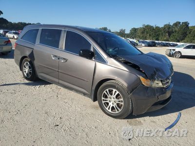 Czwarte zdjęcie samochodu z boku: 2011 HONDA ODYSSEY EXL VIN:5FNRL5H62BB091359 - miniatura