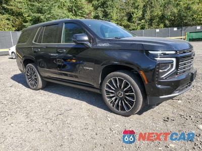 Czwarte zdjęcie samochodu z boku: 2025 CHEVROLET TAHOE K1500 HIGH COUNTRY VIN:1GNS6TRLXSR361408 - miniatura