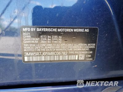 Zdjęcie 12 z 12 samochodu: 2021 BMW 330XI VIN:3MW5R7J05M8C06782 - miniatura