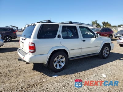 Trzecie zdjęcie samochodu z tyłu: 2003 NISSAN PATHFINDER LE VIN:JN8DR09X33W708515 - miniatura