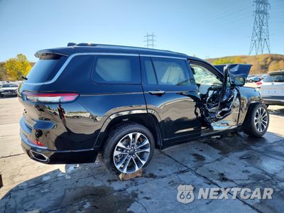 Trzecie zdjęcie samochodu z tyłu: 2021 JEEP GRAND CHEROKEE L OVERLAND VIN:1C4RJKDG1M8132988 - miniatura