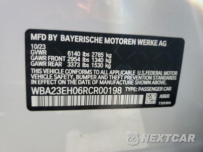 Zdjęcie 13 z 14 samochodu: 2024 BMW 740 I VIN:WBA23EH06RCR00198 - miniatura