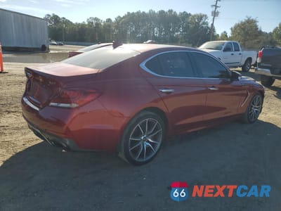 Trzecie zdjęcie samochodu z tyłu: 2019 GENESIS G70 ELITE VIN:KMTG74LE7KU026830 - miniatura