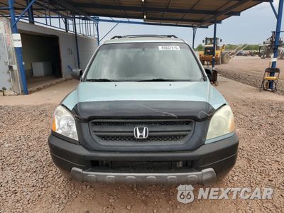 Piąte zdjęcie samochodu w środku: 2003 HONDA PILOT LX VIN:2HKYF18103H590700 - miniatura
