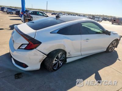 Trzecie zdjęcie samochodu z tyłu: 2018 HONDA CIVIC EX VIN:2HGFC3B39JH355340 - miniatura