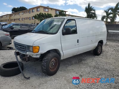 2003 FORD ECONOLINE E250 VAN 1FTNE24W83HA96421 - główne zdjęcie licytacji z USA - miniatura