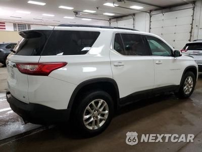 Trzecie zdjęcie samochodu z tyłu: 2020 CHEVROLET TRAVERSE LT VIN:1GNEVGKW7LJ201076 - miniatura