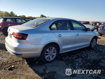 Trzecie zdjęcie samochodu z tyłu: 2016 VOLKSWAGEN JETTA SE VIN:3VWD67AJ7GM209367 - miniatura