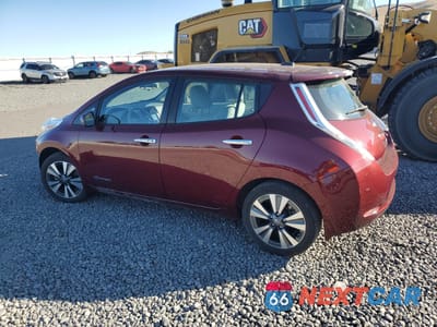 Drugie zdjęcie samochodu z przodu: 2017 NISSAN LEAF S VIN:1N4BZ0CP5HC305257 - miniatura