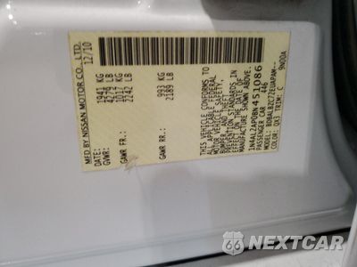 Zdjęcie 12 z 12 samochodu: 2011 NISSAN ALTIMA BASE VIN:1N4AL2AP0BN451086 - miniatura