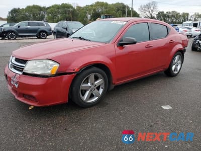 2012 DODGE AVENGER SE 1C3CDZAB3CN177269 - główne zdjęcie licytacji z USA - miniatura