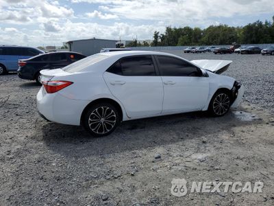 Trzecie zdjęcie samochodu z tyłu: 2014 TOYOTA COROLLA L VIN:2T1BURHE4EC186513 - miniatura