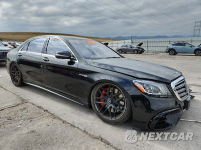 Czwarte zdjęcie samochodu z boku: 2020 MERCEDES-BENZ S 63 AMG 4MATIC VIN:WDDUG8JB0LA526547 - miniatura