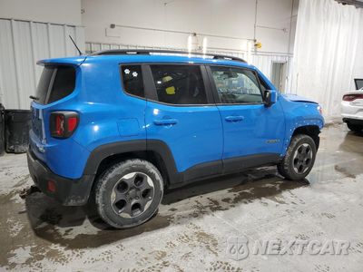 Trzecie zdjęcie samochodu z tyłu: 2015 JEEP RENEGADE LATITUDE VIN:ZACCJBBH9FPC16103 - miniatura
