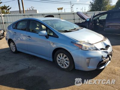 Czwarte zdjęcie samochodu z boku: 2014 TOYOTA PRIUS PLUG-IN VIN:JTDKN3DP9E3052834 - miniatura