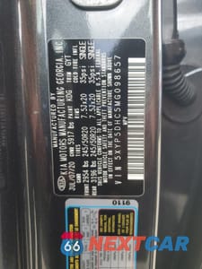 Zdjęcie 14 z 15 samochodu: 2021 KIA TELLURIDE SX VIN:5XYP5DHC5MG098657 - miniatura