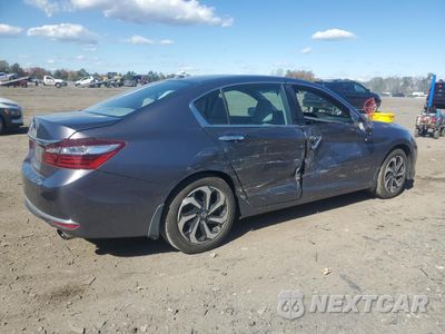 Trzecie zdjęcie samochodu z tyłu: 2016 HONDA ACCORD EXL VIN:1HGCR2F81GA092656 - miniatura