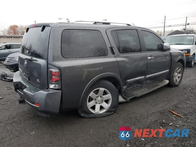 Trzecie zdjęcie samochodu z tyłu: 2011 NISSAN ARMADA SV VIN:5N1AA0NC9BN624160 - miniatura