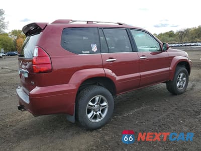 Trzecie zdjęcie samochodu z tyłu: 2008 LEXUS GX 470 VIN:JTJBT20XX80156533 - miniatura