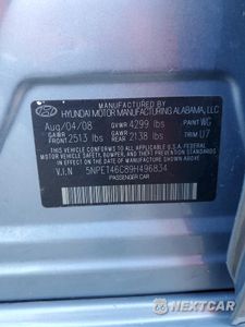 Zdjęcie 13 z 13 samochodu: 2009 HYUNDAI SONATA GLS VIN:5NPET46C89H496834 - miniatura