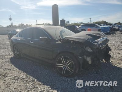 Czwarte zdjęcie samochodu z boku: 2017 HONDA ACCORD SPORT VIN:1HGCR2F53HA170393 - miniatura