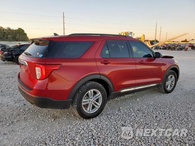 Trzecie zdjęcie samochodu z tyłu: 2023 FORD EXPLORER XLT VIN:1FMSK7DH3PGC13646 - miniatura