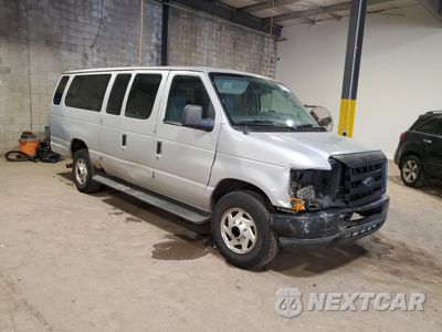 Czwarte zdjęcie samochodu z boku: 2010 FORD ECONOLINE E350 SUPER DUTY WAGON VIN:1FBSS3BL5ADA18519 - miniatura