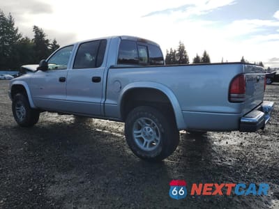 Drugie zdjęcie samochodu z przodu: 2002 DODGE DAKOTA QUAD SLT VIN:1B7HG48N02S532118 - miniatura
