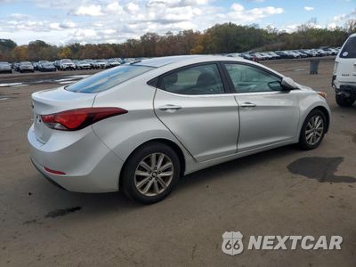 Trzecie zdjęcie samochodu z tyłu: 2016 HYUNDAI ELANTRA SE VIN:5NPDH4AE2GH767440 - miniatura