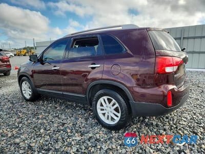 Trzecie zdjęcie samochodu z tyłu: 2015 KIA SORENTO LX VIN:5XYKT3A67FG658356 - miniatura
