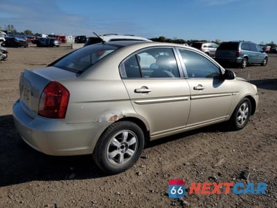 Trzecie zdjęcie samochodu z tyłu: 2006 HYUNDAI ACCENT GLS VIN:KMHCN46C16U041404 - miniatura