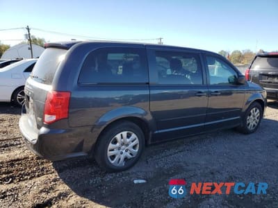 Trzecie zdjęcie samochodu z tyłu: 2014 DODGE GRAND CARAVAN SE VIN:2C4RDGBG1ER389808 - miniatura
